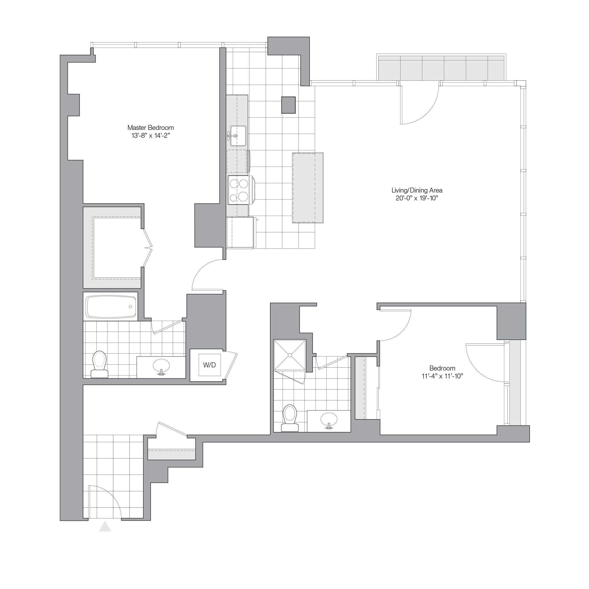 1255 25th Street NW Studio-2 Beds Apartment for Rent - Photo Gallery 63